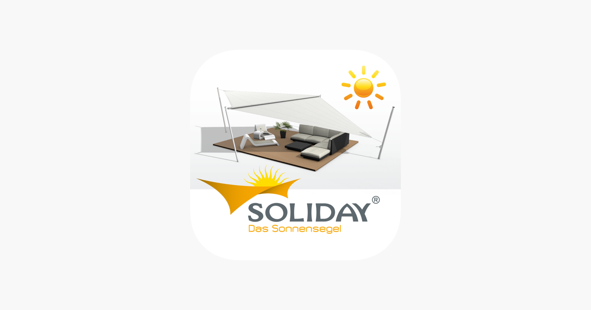 Soliday - Das Sonnensegel on the App Store