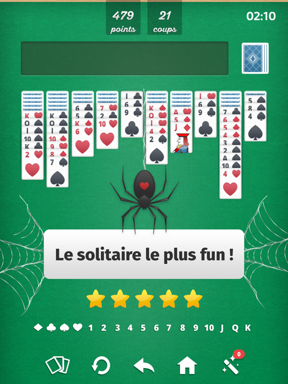 Screenshot #4 pour Spider Solitaire 2025
