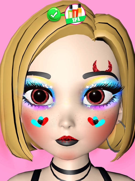 Makeup 3D: Salon Games for Fun screenshot 2