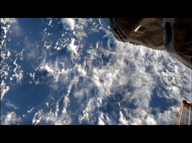 Screenshot 3D di ISS Real-Time Tracker