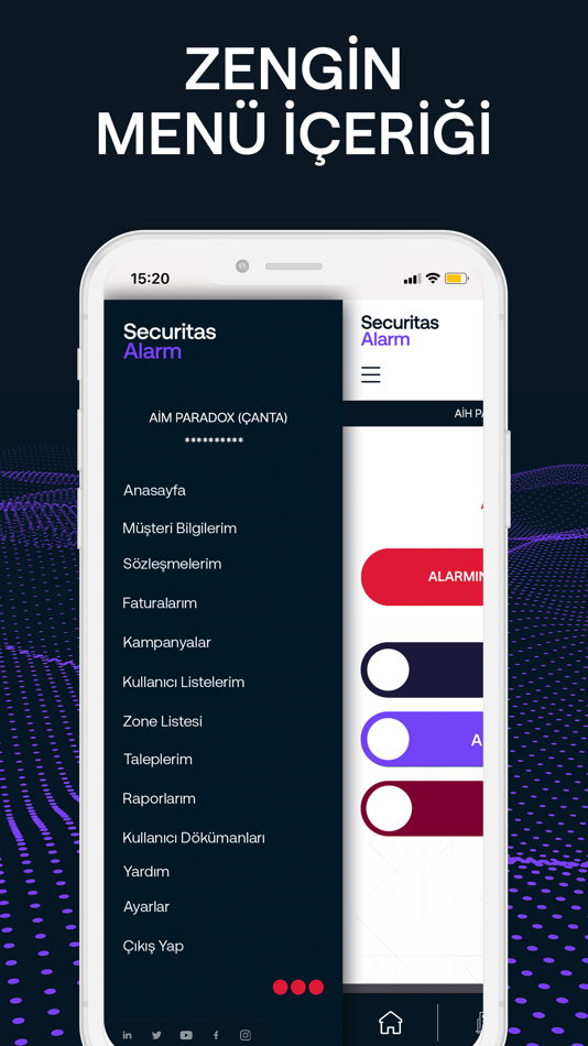#3. Securitas Alarm (iOS) 由: TEPE GÜVENLIK A.S.