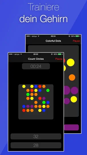 Screenshot von Brainy - Gehirntraining auf dem iPhone 2