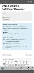 SafeExamBrowser screenshot #3 for iPhone