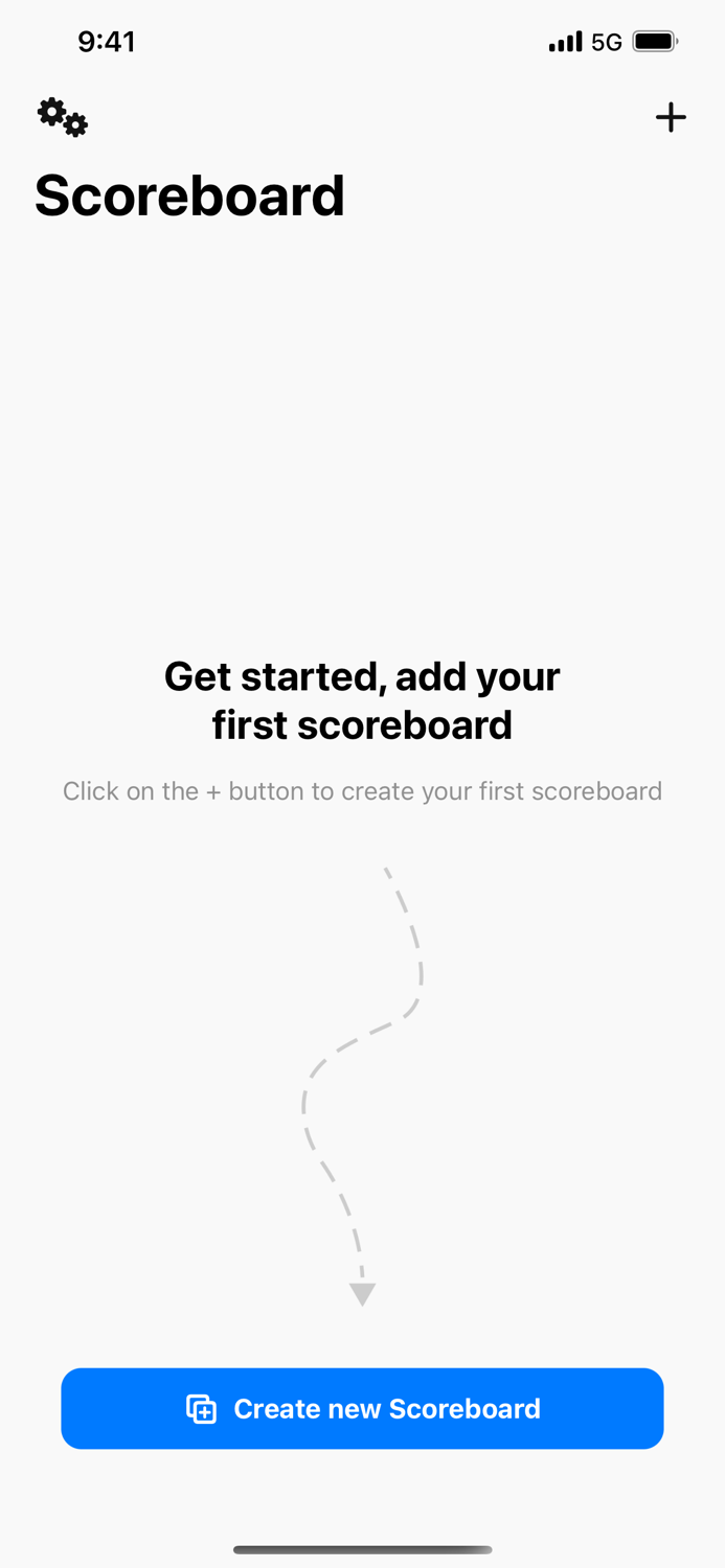 Scoreboard Go - Keep Score