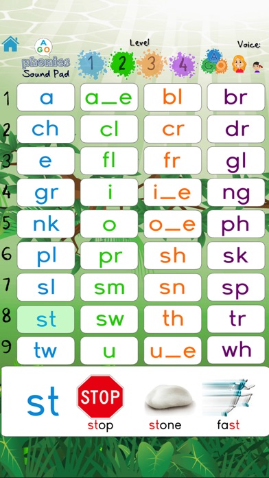 AGO Phonics Sound Pad Screenshot