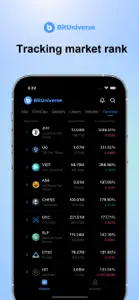 BitUniverse - Crypto Tracker screenshot #2 for iPhone