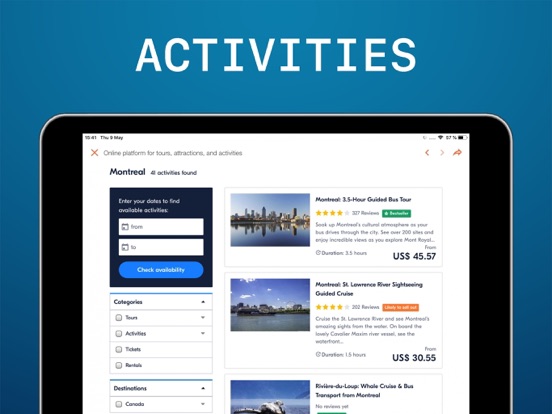 Montreal Travel Guide . iPad screenshot 6 - Travel app