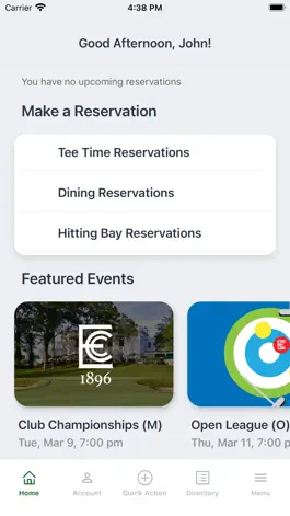 Game screenshot Exmoor Country Club apk
