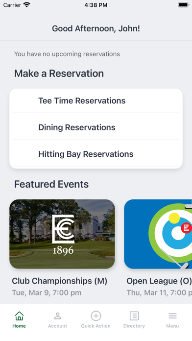 Exmoor Country Club Screenshot