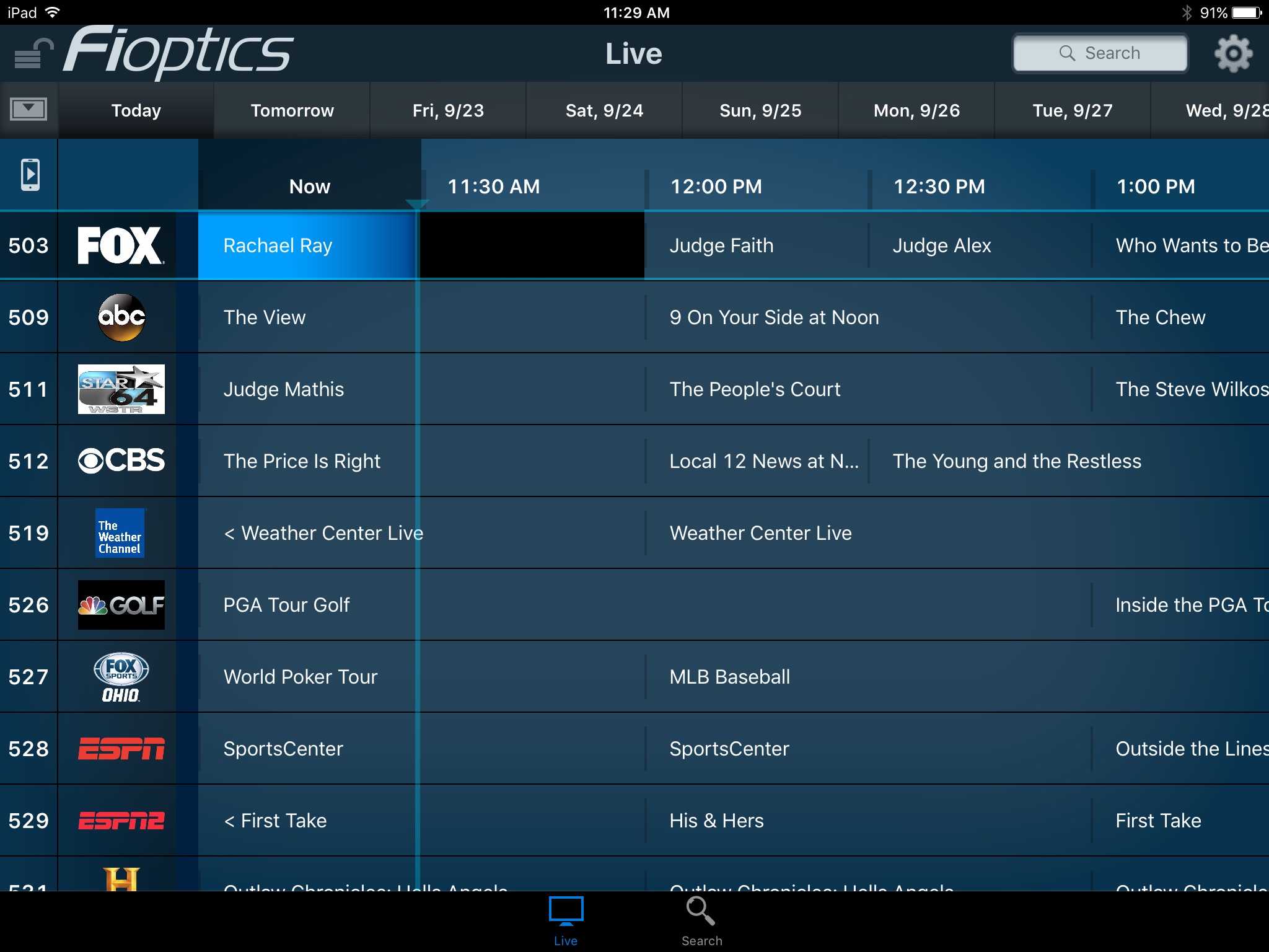 altafiber TV for iPad screenshot 2