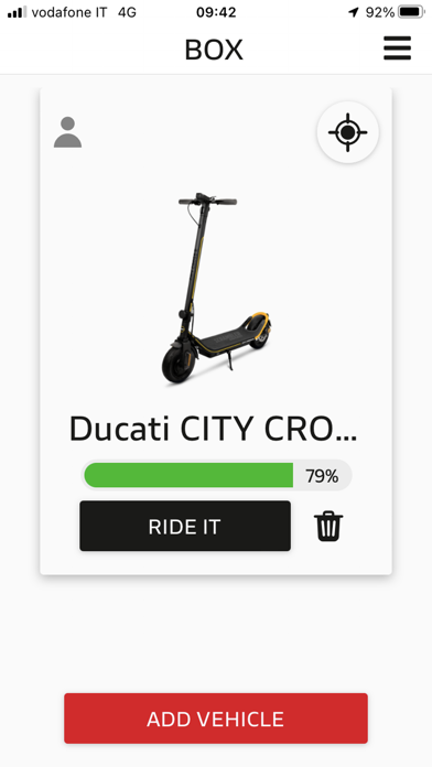 Ducati Urban e-Mobility Screenshot