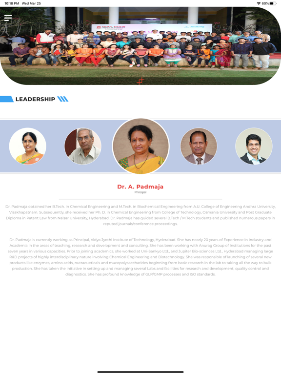 Screenshot #6 pour VJIT, Hyderabad