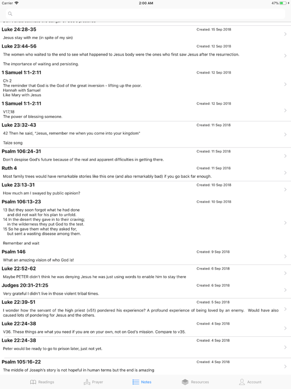 Screenshot #6 pour EBC Bible Readings