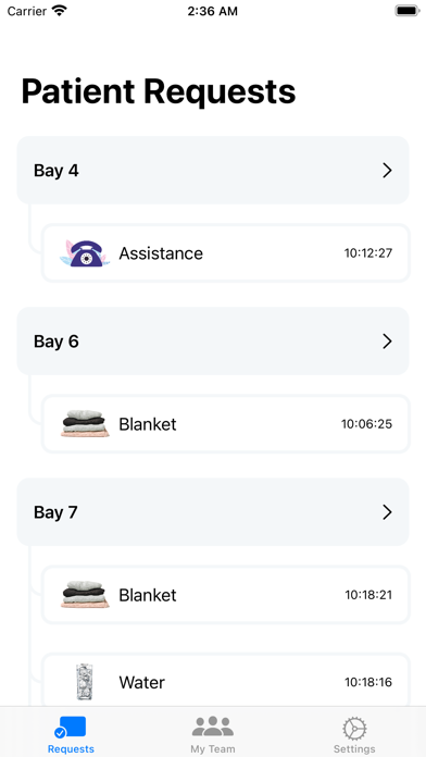 ComCierge CareTeam Screenshot