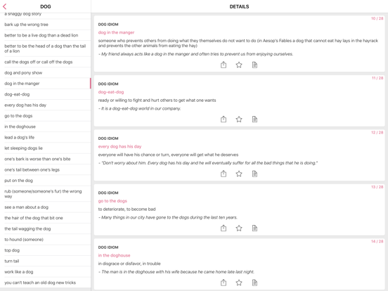 Screenshot #4 pour Animal Time idioms in English