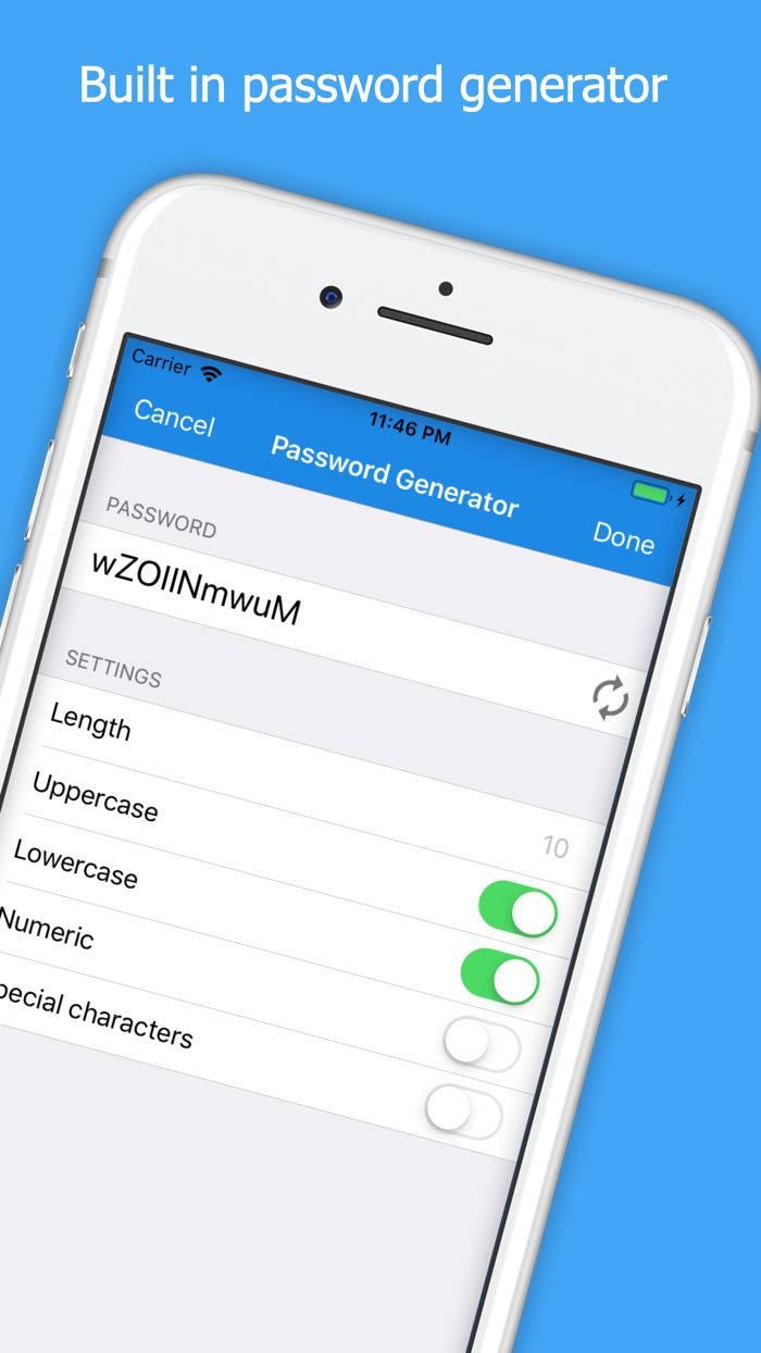 My Passwords Manager