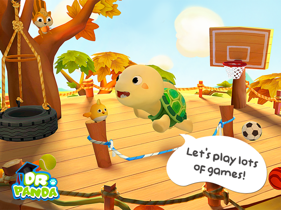 Dr. Panda & Toto's Treehouse iPad screenshot 2 - Education app
