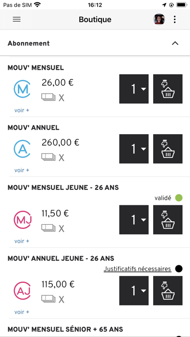 Semo - mobilité Screenshot