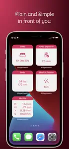 WidgetHealth - Widget & Health screenshot #3 for iPhone