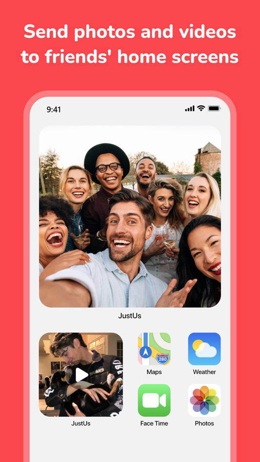 #1. JustUs - 1 Picture Every Day (iOS) 由: READFUN LIMITED