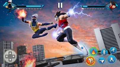 Screenshot #1 pour Jeux de Combat Anime 3D Battle