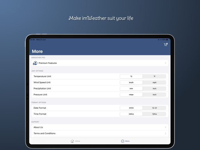 imWeather - Forecast Alert
