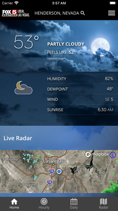 Las Vegas Weather Radar-FOX5 Screenshot