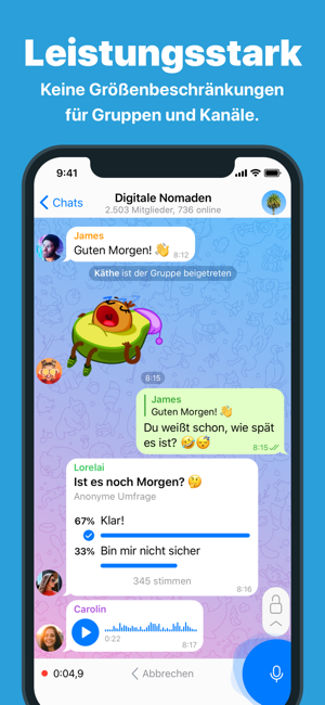 Telegram Messenger Screenshot