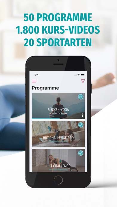 fitnessRAUM.de – Home Workouts Screenshot