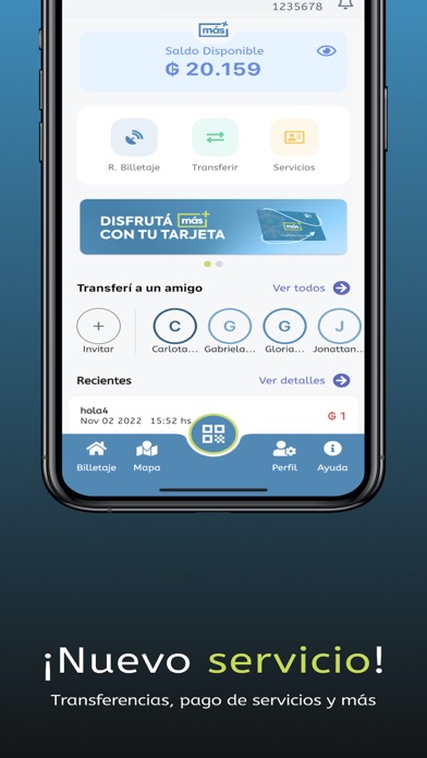 Mas Tarjeta Billetaje Screenshot