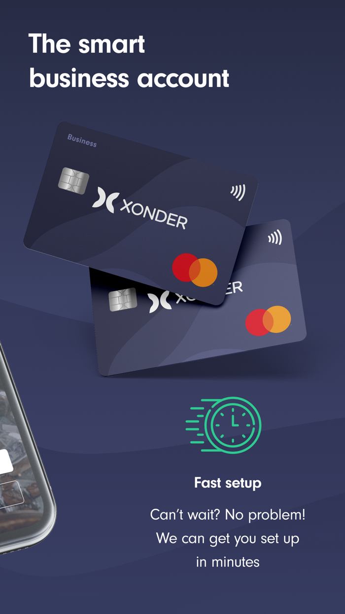 Xonder Business Account