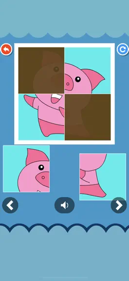 Game screenshot Animal puzzle Doodle Coloring apk