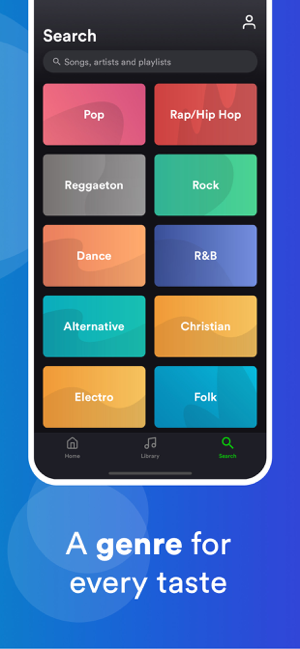 ‎eSound - MP3 Music Player App Screenshot