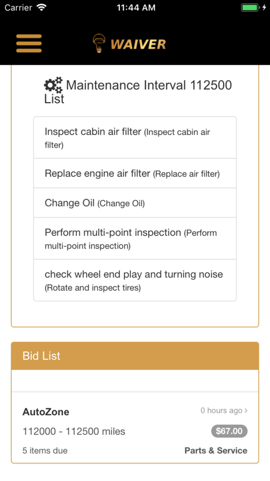 #2. My Waiver (iOS) 由: My Car Fix LLC