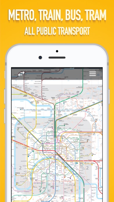 Paris Metro Map.のおすすめ画像7