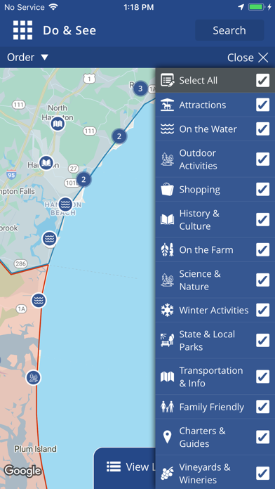Visit New England Screenshot