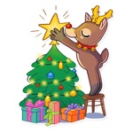 Download Christmas Mr Deer Sticker 2019 app