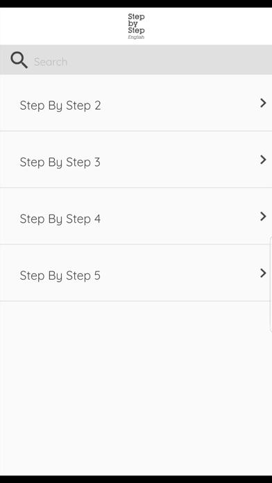 Step By Step Audio Screenshot