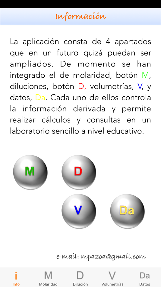 #1. Cálculos y datos en AQ (iOS) 由: Mariano Pazos Afonso