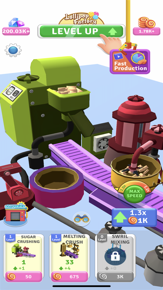 #1. Idle Factories ! (iOS) 由: funcell Games Pvt Ltd