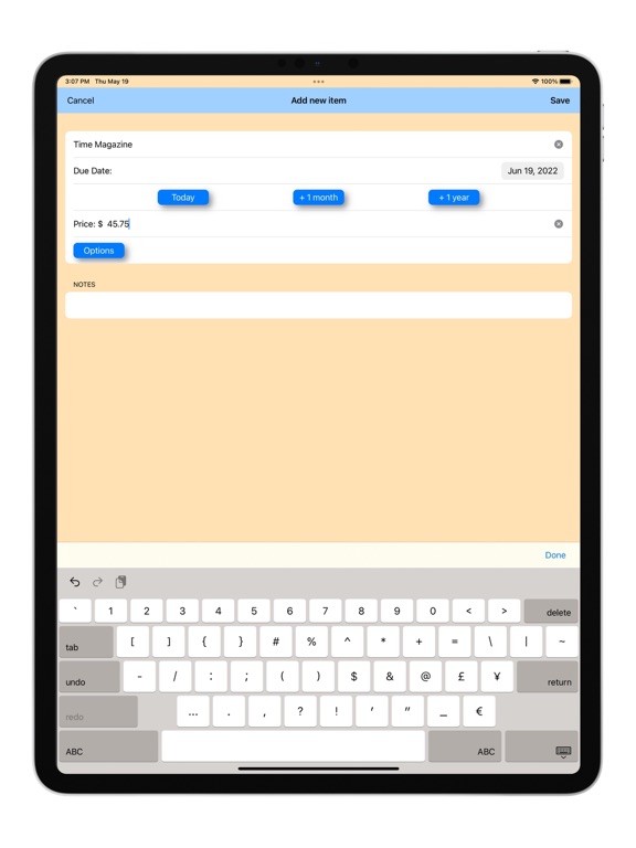 Screenshot #5 pour Bill & Task Manager
