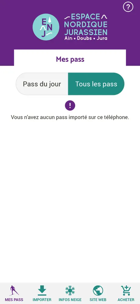 Mon Pass Nordic ENJ