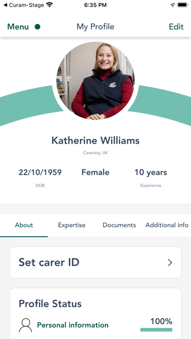 Curam for carers Screenshot