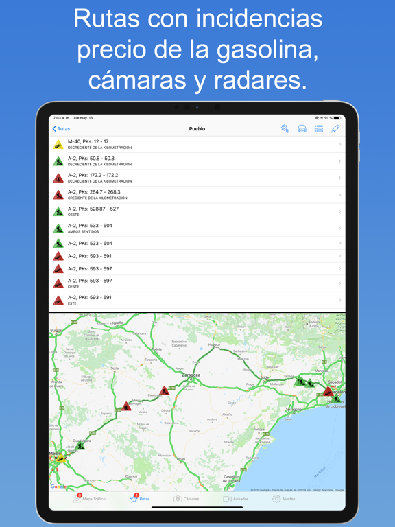 Screenshot #6 pour Radares NO Pro: Detector radar