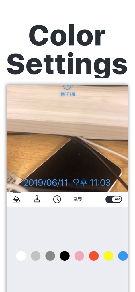 Timestamp Camera: Photo Date - null