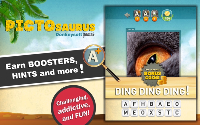 Screenshot #2 pour Pictosaurus - Word Puzzles