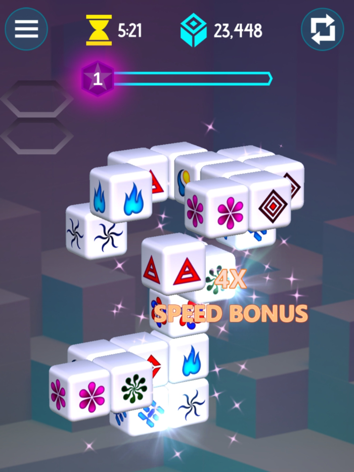 Mahjong Dimensions - 3D Cube