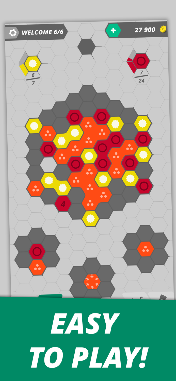 Hexme Puzzle - Logic Game