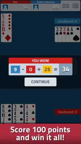 Game screenshot Gin Rummy - Classic Card Game apk