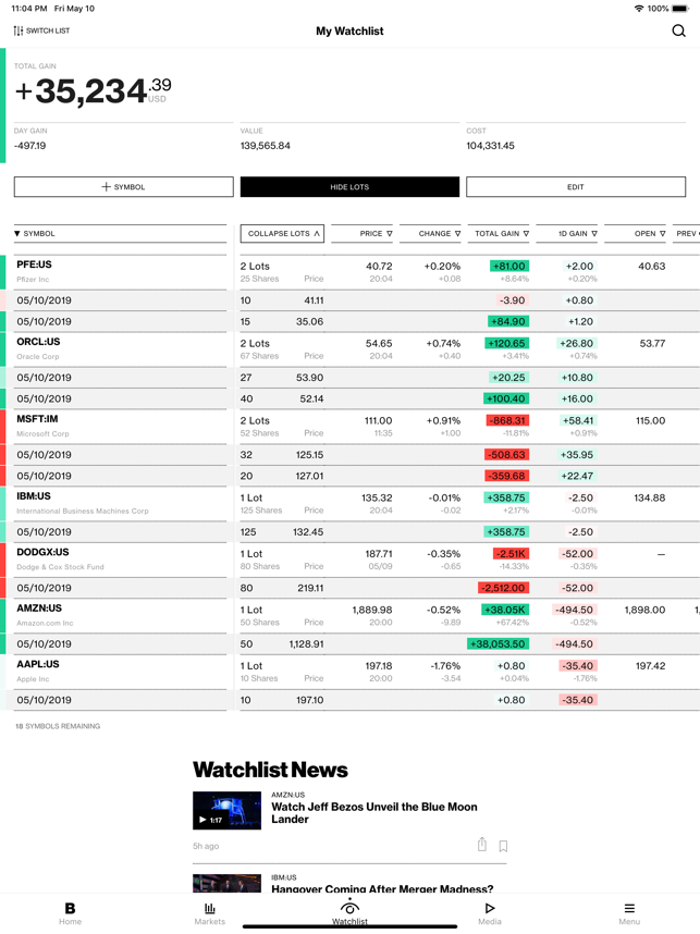 ‎Bloomberg: Business News Daily Capture d'écran